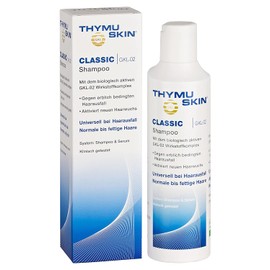 THYMUSKIN Classic - Hair Care Peptides Shampoo (Step #1) for Hair Growth Due to Hair Loss - for Normal to Oily & Greasy Hair and Scalp Condition