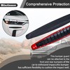 4 Pcs Car Front Rear Bumper Protector Strips, Universal Anti-Collision