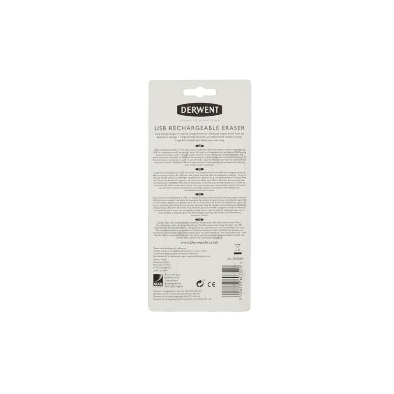 Derwent Borrador recargable USB (2305810)