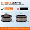 Hipa 24 083 03-s Air Filter for Kohler CH18 CH20