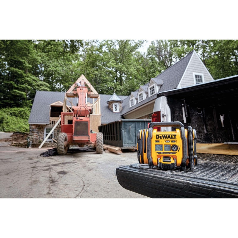 DEWALT Tire Inflator Portable Air Compressor 20V MAX, Car Air