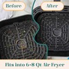 Air Fryer Silicone Pot, Reusable Air Fryer Silicone Insert Fit