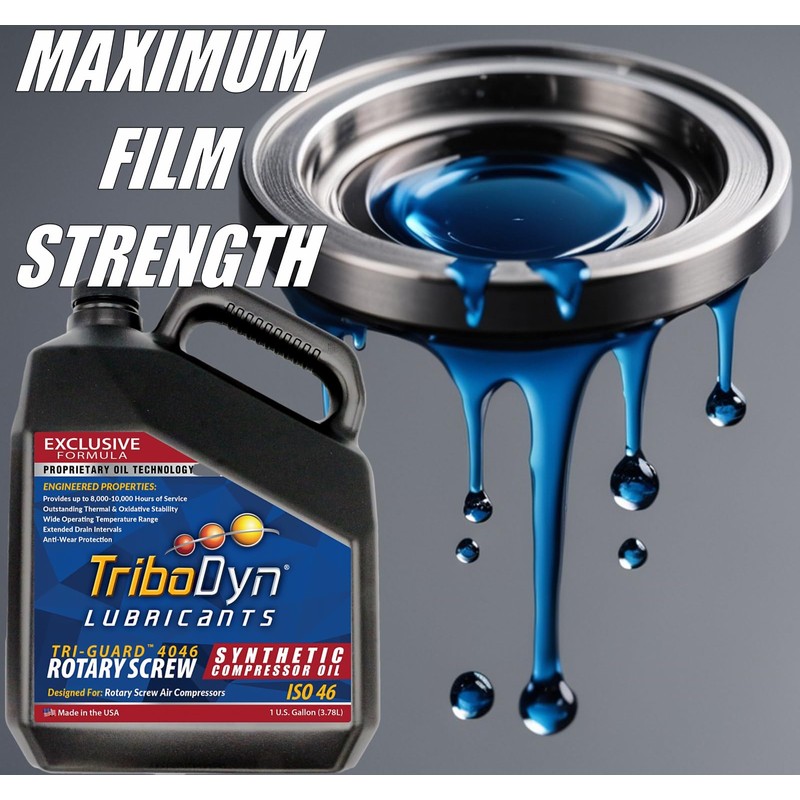 TriboDyn TriGuard 4046 ISO 46 PAO Rotary Screw Synthetic Air