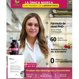 Urinary Blend Vitaminas Tracto Urinario Manosa Extracto Arándano Cápsulas