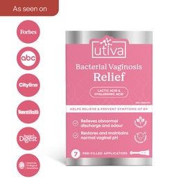 Szio+ Utiva Vaginal Gel - 7-Prefilled Applicators to Help Maintaining Natural Acidity & Increasing Vaginal Moisture to Alleviate Dryness & Discomfort