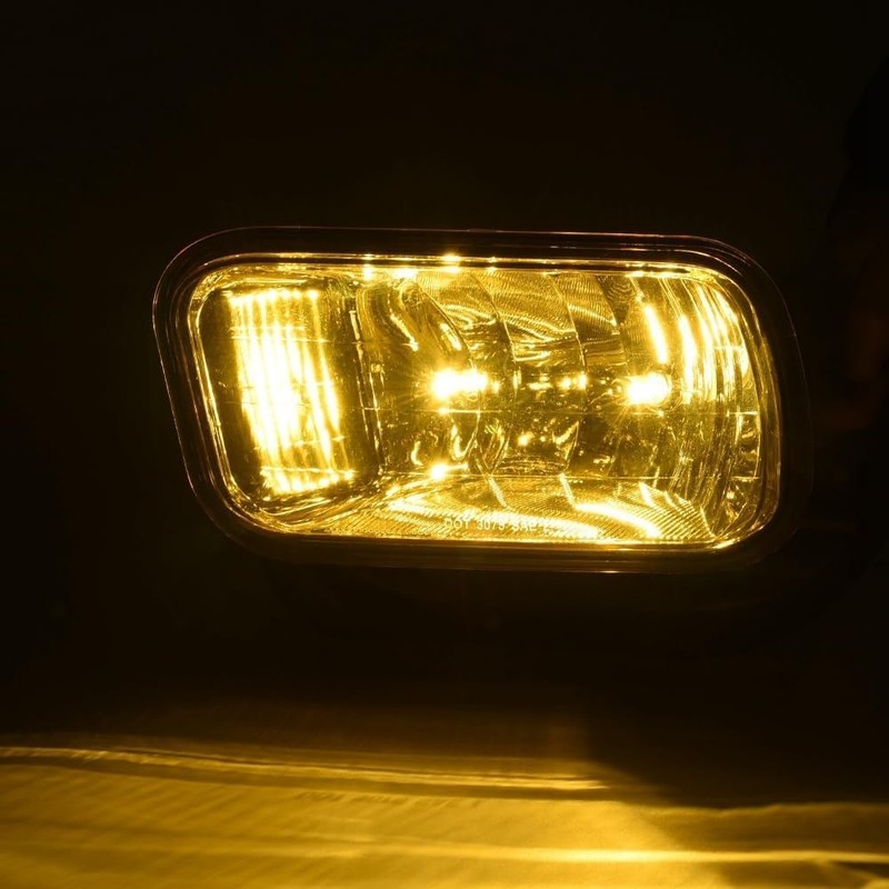 DOTCOM Front Bumper Fog Lights Assembly Compatible With Dodge RAM