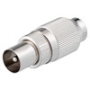 1x IEC Coaxial Male Antenna Cable Coupling Metal Detachable TV