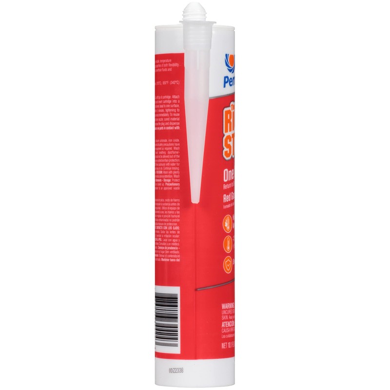 Permatex 34424 Right Stuff 1 Minute Red High Temperature Gasket