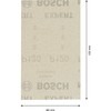 Bosch Professional Expert M480 Sanding Net (for Hardwood, Paint on