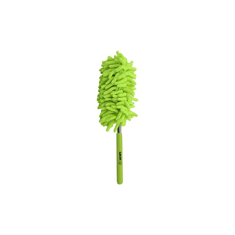 GRIP Telescopic Micro Fiber Duster - Extends 10" to 34"