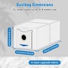 Rediboom Confezione da 12 sacchetti per aspirapolvere compatibili con Ecovacs