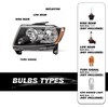 SOCKIR Halogen Headlight Assembly Fit for 2011 2012 2013 Jeep