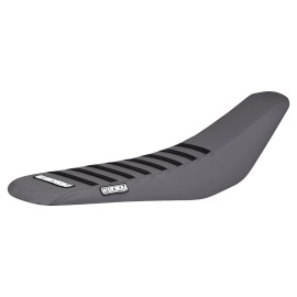 Enjoy Mfg Surron  Ultra Bee  Gripper Seat Cover Gray /w BLACK Ribs #388