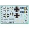 Zvezda Aircraft model kit, night fighter Junkers JU-88G6, WWII period,