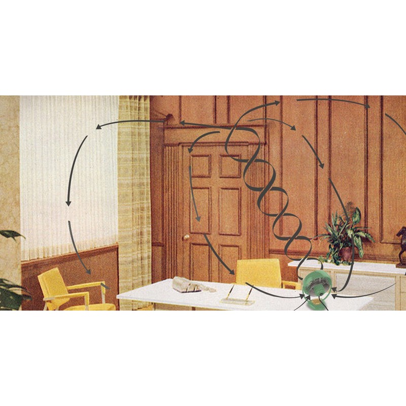 Vornado VFAN Jr. Vintage Air Circulator Fan, Green