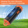CRAYALIU 50FT Ultrasonic Dog Repellent, Portable Anti Bark Device with