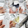 Travel Bottles for Toiletries,14pcs,Toiletry Bag,Airless Pump Bottles,Dropper Bottles,glass jars,Spray bottle,Leak