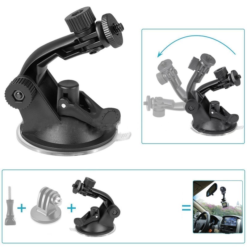 12PCS Action Camera Accessories Kit Adjustable Headband Floating Handle Assembly