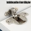 Face Frame Quiet Soft Close Cabinet Door Hinges 2Pcs with