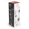 Peugeot PHENIX White Lacquered Stainless Steel Electric Adjustable Pepper Mill,