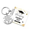 Graduation Gifts Keychain Class of 2024 Inspirational Graduated Gifts for