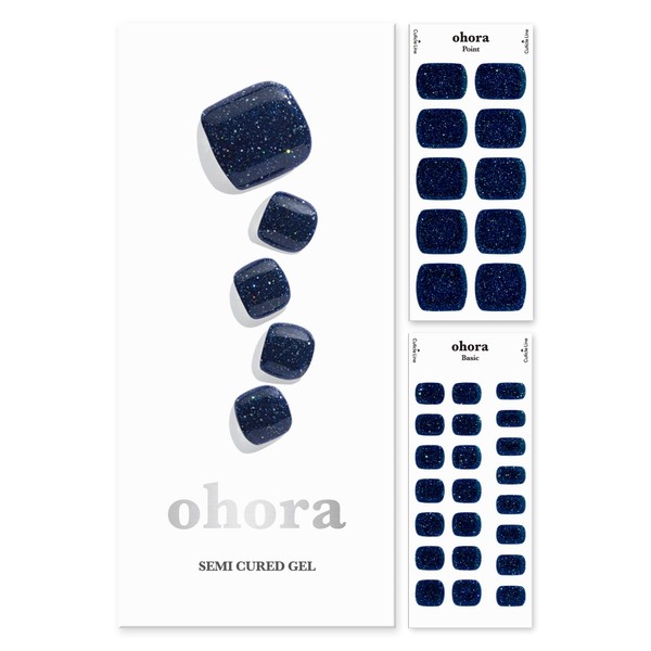 [P Starry Night] Real Gel Nail Strip by ohora -