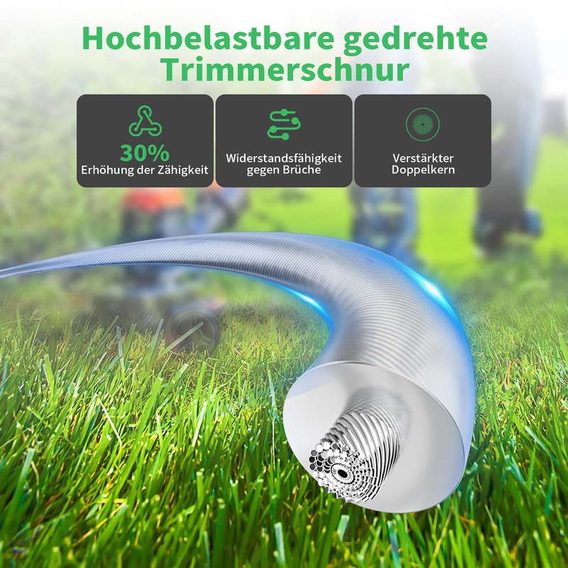 Forever Speed String Grass Trimmer Lines 2.4 mm x 50