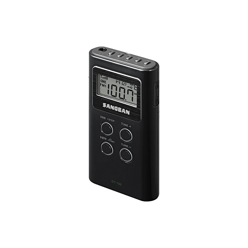 Sangean DT-180 AM/FM Pocket Radio (Certified Refurbished)