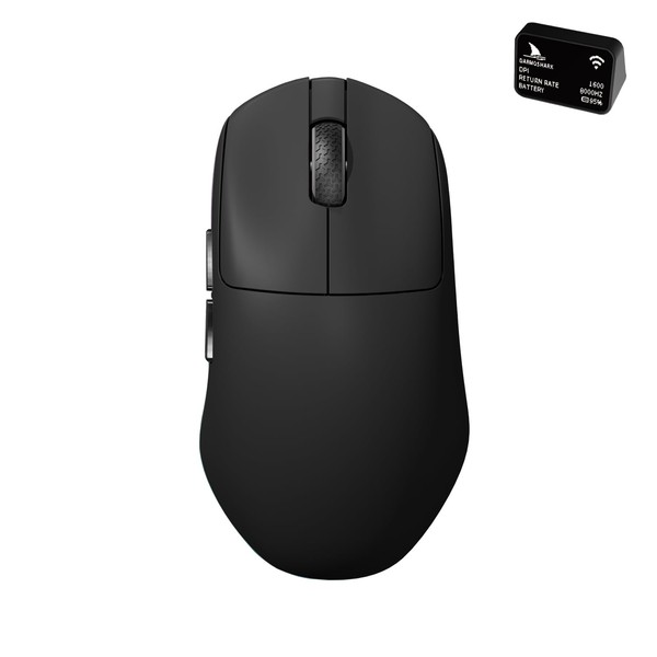 Darmoshark N7MAX Wireless Gaming Mouse,Tri-Mode 8K/USB-C/Bluetooth Mouse Up to 30000DPI,PAW3950