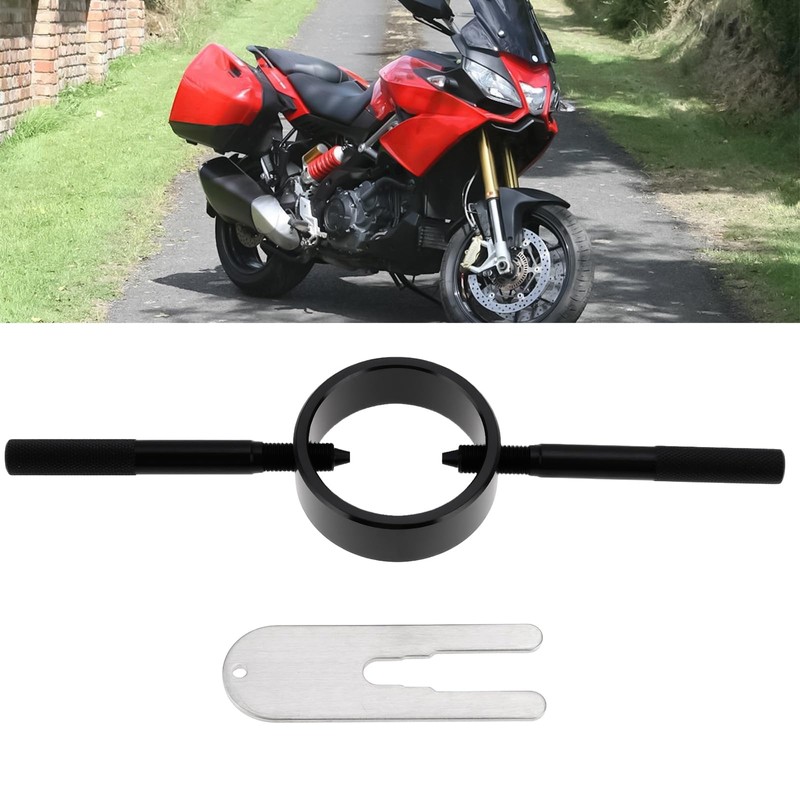 ECSiNG 1 Set Motorcycle Fork Spring Compressor Kit Compatible with