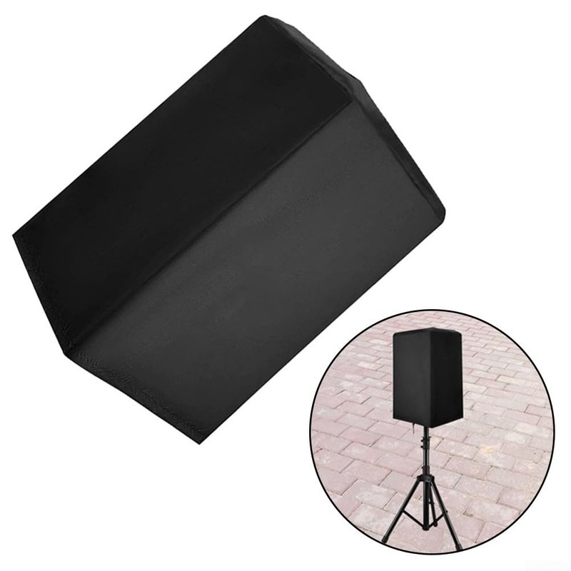 Protective Speaker Cover Dust-Proof Waterproof Audio Equipment Shield Upright Speaker