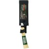 KONYO 31569 Saya Hatchet, Black, Single Edge, 6.5 inches (165