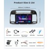 4G+64G Android 13 Car Radio for Toyota Camry 2000-2006, Rimoody