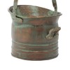 Deco 79 Metal Indoor Outdoor Planter Patina Tulip Style Bucket