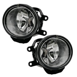 Prius PHV 30 Series ZVW30 ZVW35 H21.05 - H27.11 Fog Lamp, Glass Lens Unit, Replacement, Optical Axis Adjustment, Heat Resistant LED H8, H11, H16, Genuine LED Fog (YP)
