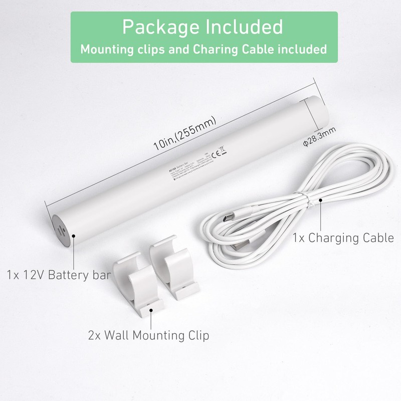 Rollerhouses 12.6V Lithium Ion Rechargeable Pack Wand - Power and
