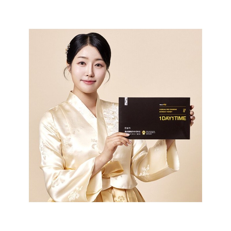 진삼가 6년근 홍삼정 봉밀 원데이원타임 10ml x 10포 Jinsamga 6-Year-Old