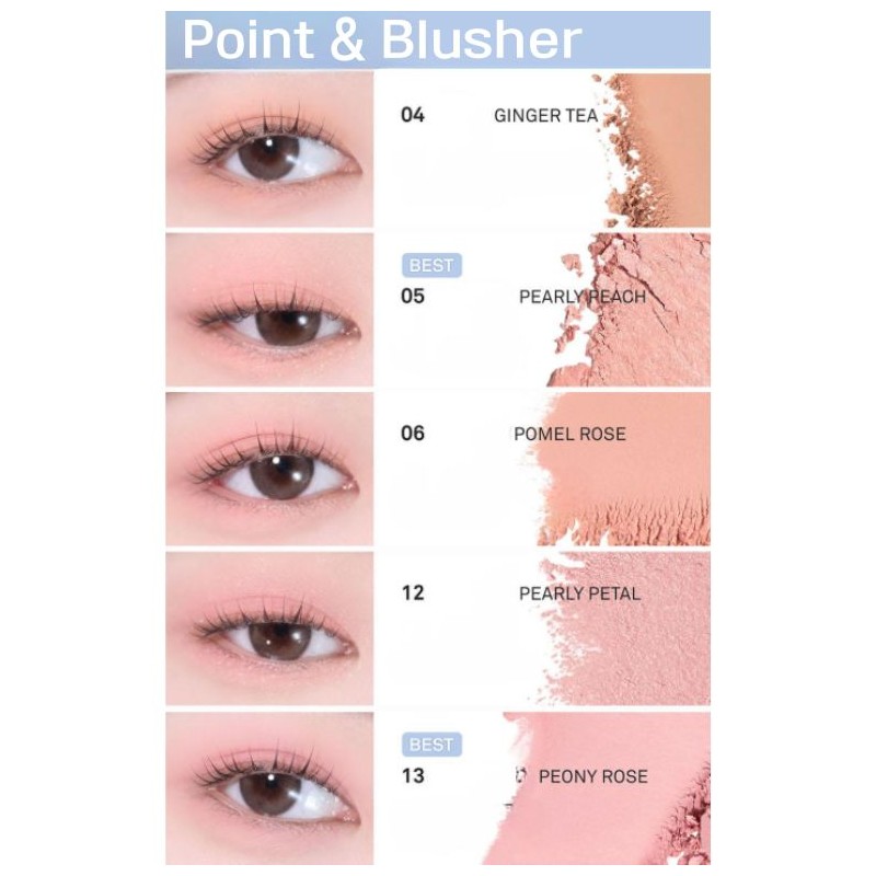 HINCE Single Eyeshadow 1.7g [Milky Soap Collection], Color:17 Lilac Shower