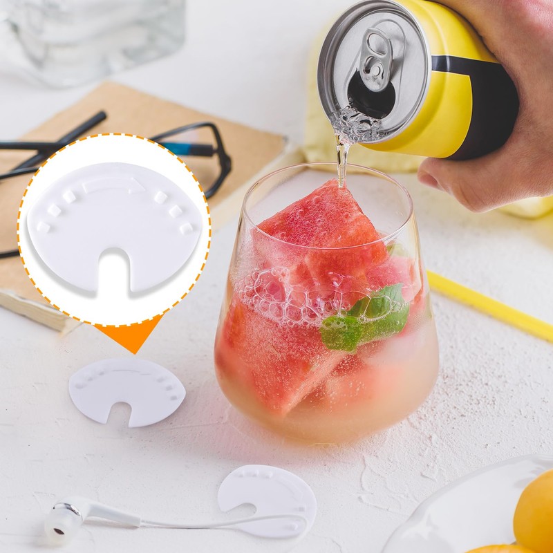 Pndeyo 10pcs Soda Can Covers Lids, Plastic Pop Can Lid