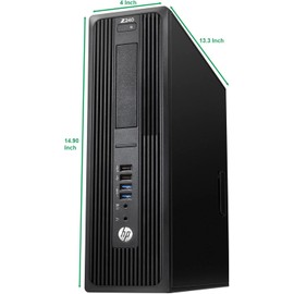 HP Z240 SFF Workstation Desktop Computer, Intel Core i7-6700 3.40GHz, 32GB DDR4 RAM 512GB SSD, HDMI, WiFi, Bluetooth, Keyboard&Mouse, Windows 10 Pro (Renewed)