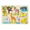 Goki 57829 Puzzle African Animal Children 9 Pieces
