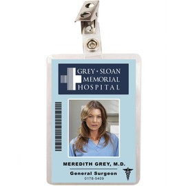 Meredith Grey Sloan Memorial Hospital ID Badge