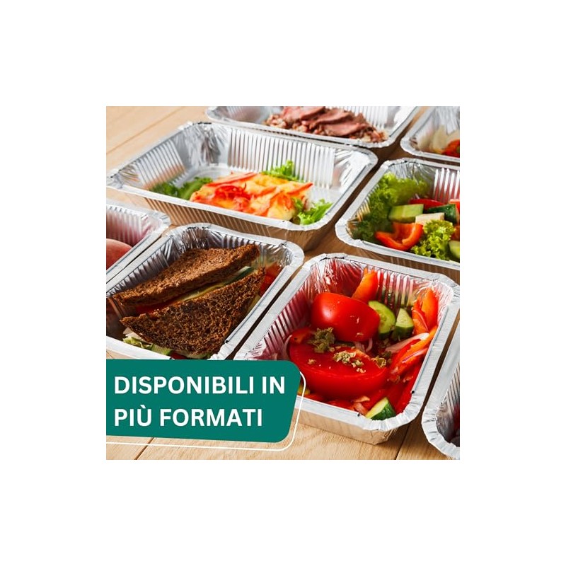 CasaChic Contenitore Alluminio per Crostata Grande, 2 pz – Teglia