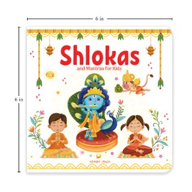 Shlokas and Mantras For Kids: Illustrated Padded Board Book