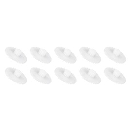 DMiotech 10 Pack 38 Teeth Plastic Gears Model 38102B Reduction Gear Plastic Worm Gears for DIY Cars, Robots, Model Making
