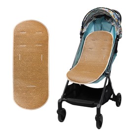 HAOZAIKEJI Universal Stroller Cool Seat Liner Baby Pushchair Cooling Pad Carseat Ice Pack Pad Breathable Moisture Wicking Pram Pad Summer Seat Cooler Mat for Stroller Car Seat