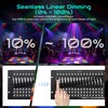 Sklydron Moving Head DJ Lights,120W LED Stage Light with RGB