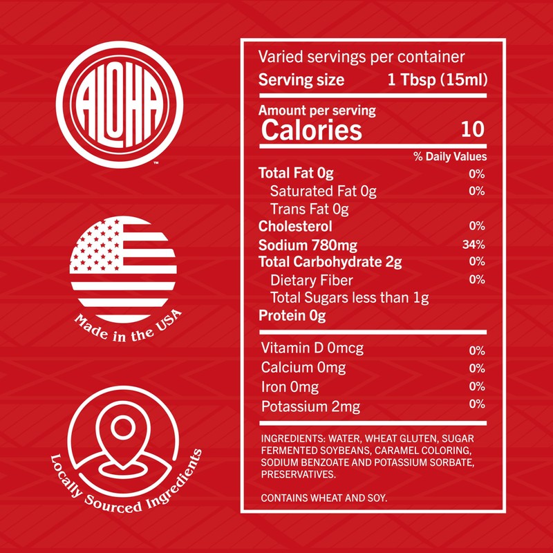 Aloha Shoyu Soy Sauce, Original Blend - Hawaiian Soy Sauce