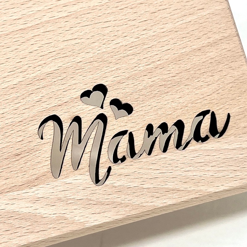 KATINGA Breakfast Board Mum with Cut-Out for Mother's Day (Mum)