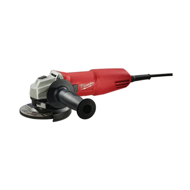 MILWAUKEE'S 6130-33 7 Amp 4-1/2" Small Angle Grinder, Red